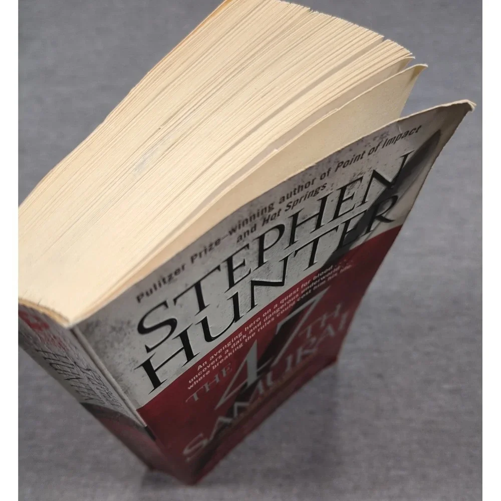 2008 The 47th Samurai Stephen Hunter Bob Lee Swagger Pocket Star Books Paperback